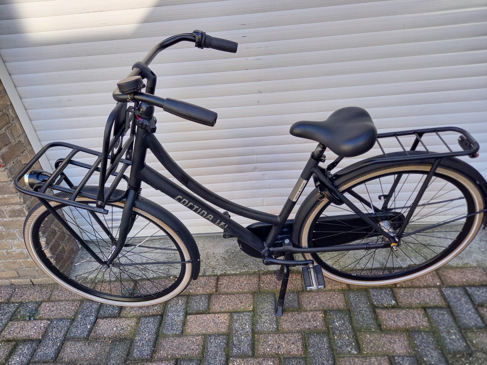 cortina u4 28 inch frame 50cm 3versnellingenen. mat zwart, 50 tot 53 cm, Ophalen, Zo goed als nieuw