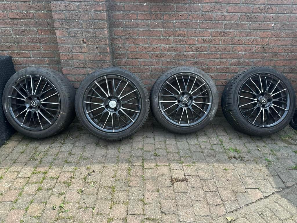 Opknappers: Set van 4 Citroën 17 inch velgen 4 x 108, Ophalen, Gebruikt