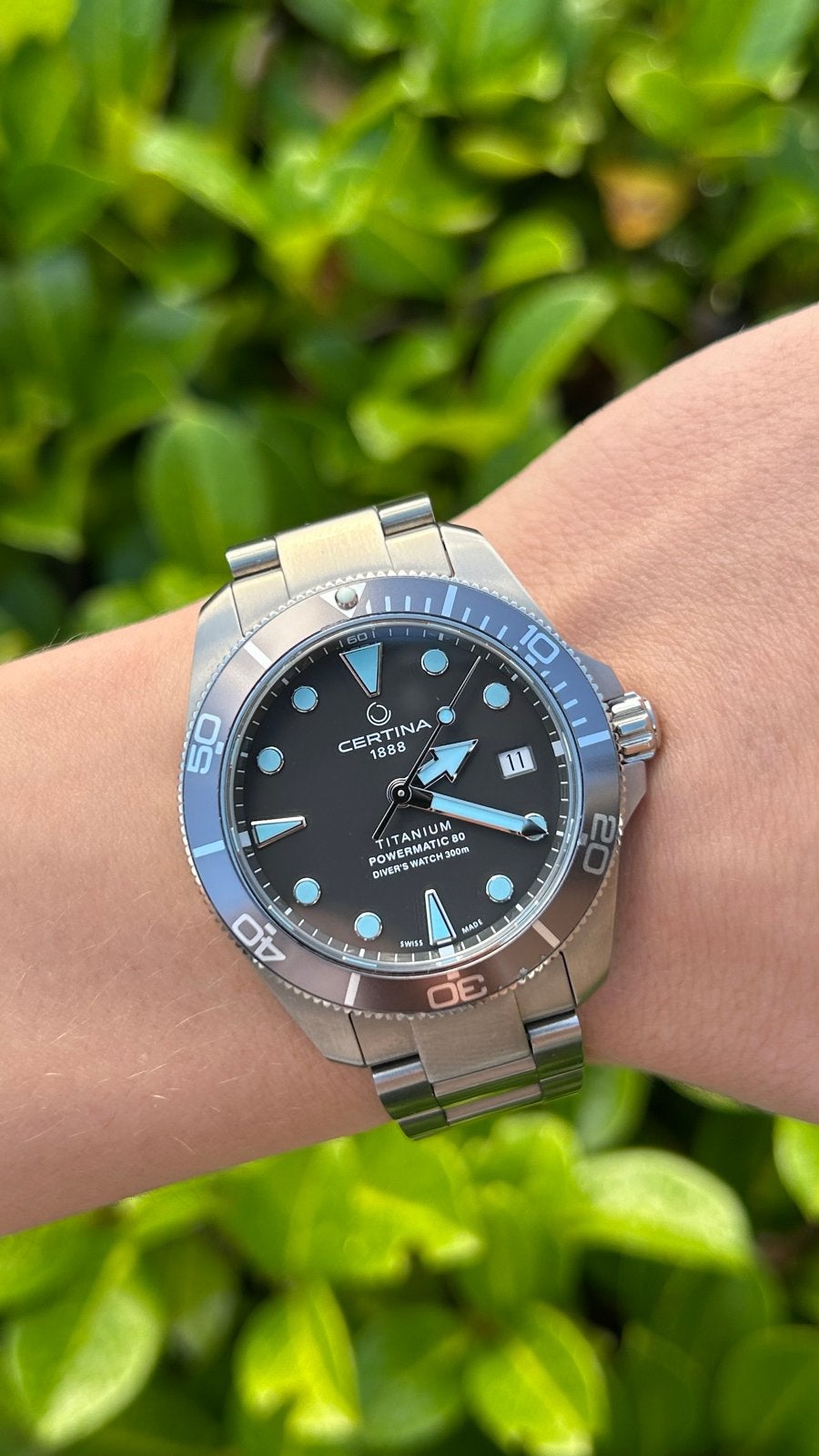Certina DS Diver Titanium 38mm Full Set, Overige merken, Overige materialen, Polshorloge, Ophalen of Verzenden