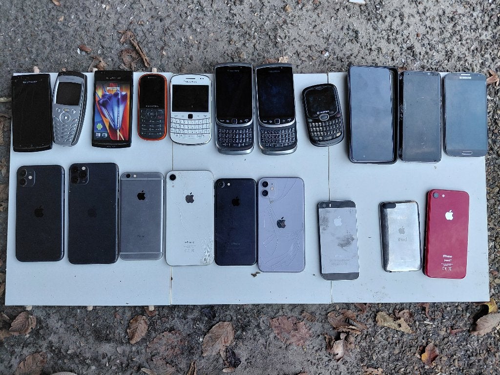 partij telefoons  defect en of werking onbekend, Telecommunicatie, Ophalen of Verzenden, Niet werkend, Overige modellen