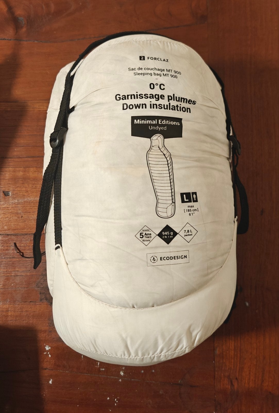 Decathlon Forclaz MT 900 Slaapzak 0C Dons, Ophalen of Verzenden, Gebruikt