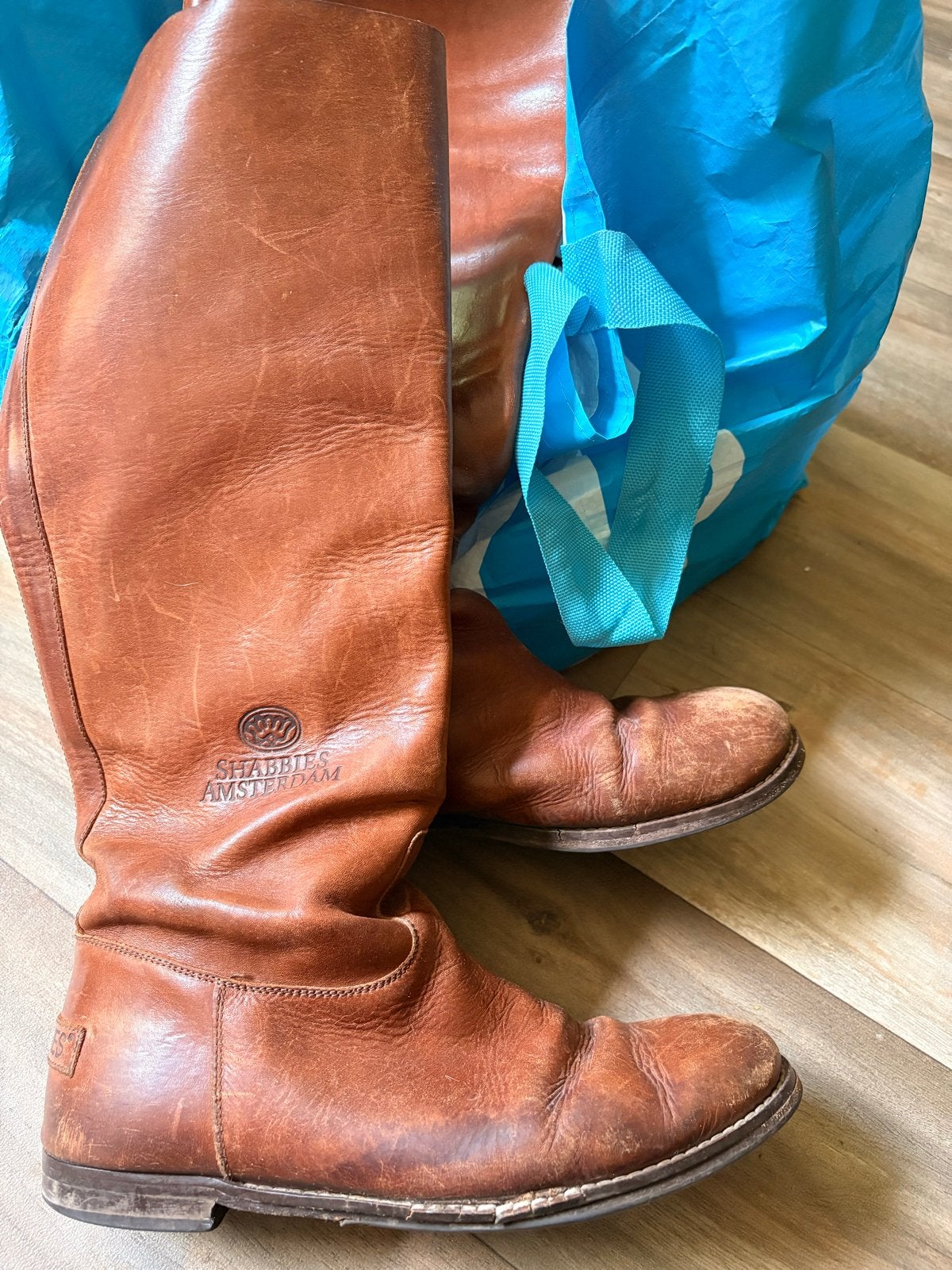 Shabbies Amsterdam laarzen m 41en Dr. Martens schoenen m38, Kleding | Dames, Ophalen, Hoge laarzen, Bruin, Gedragen