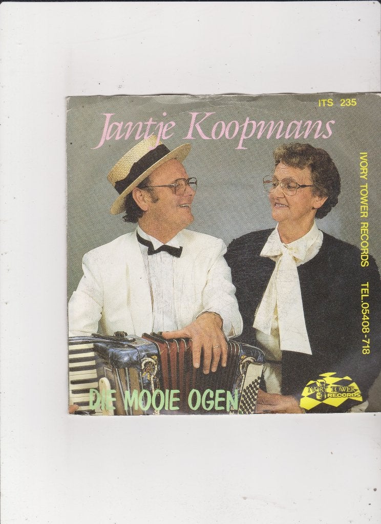 Single Jantje Koopmans - Die mooie ogen, Ophalen of Verzenden, Gebruikt, Nederlandstalig