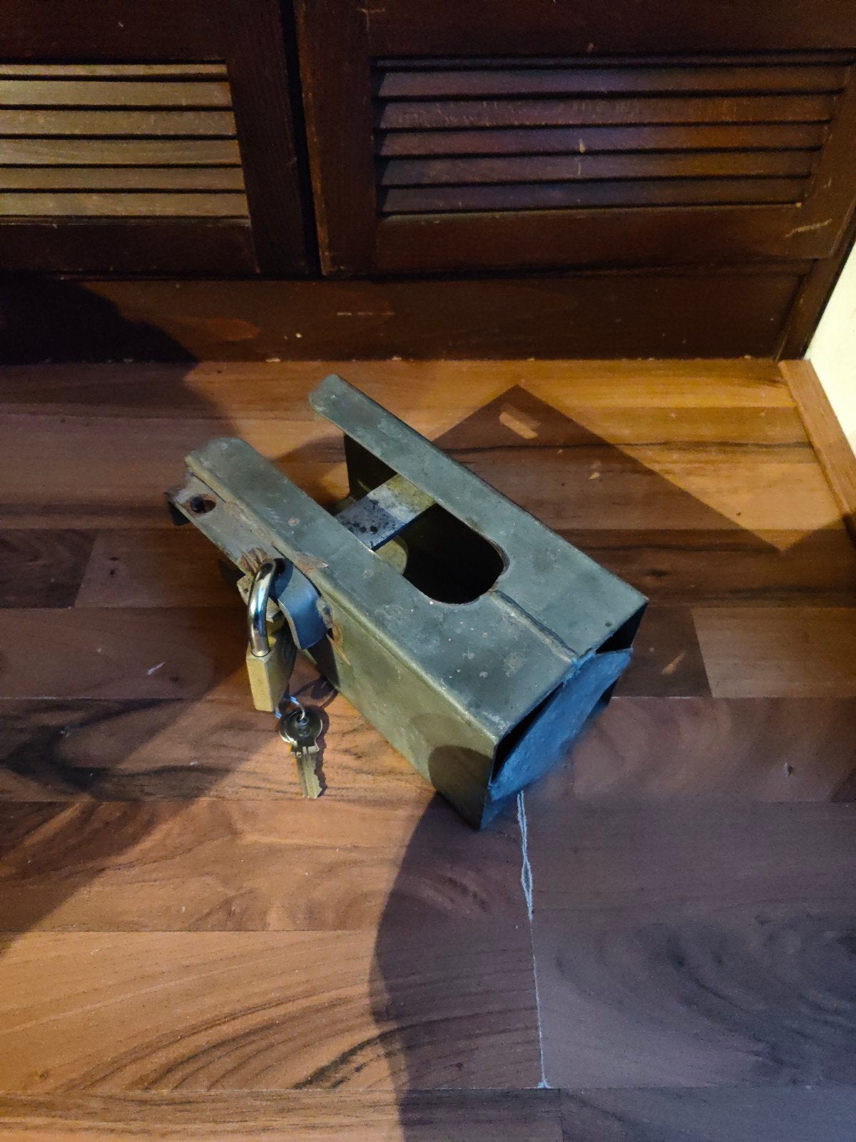 Aanhangerslot disselslot met hangslot, Ophalen of Verzenden