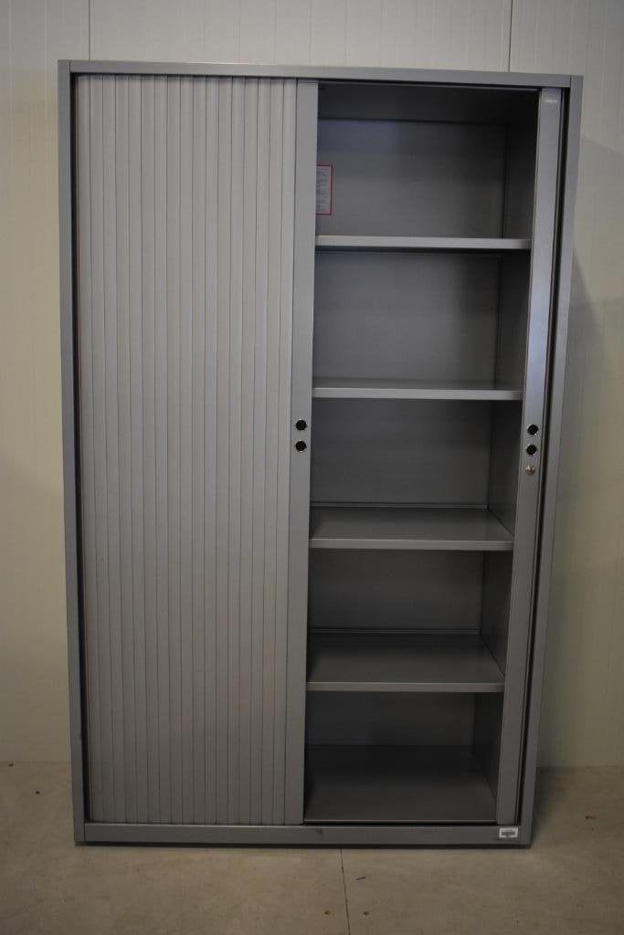 Gispen archiefkasten/roldeurkasten/opbergkasten/kantoorkast, Niet ingevuld, 100 tot 150 cm, Verzenden, Niet ingevuld