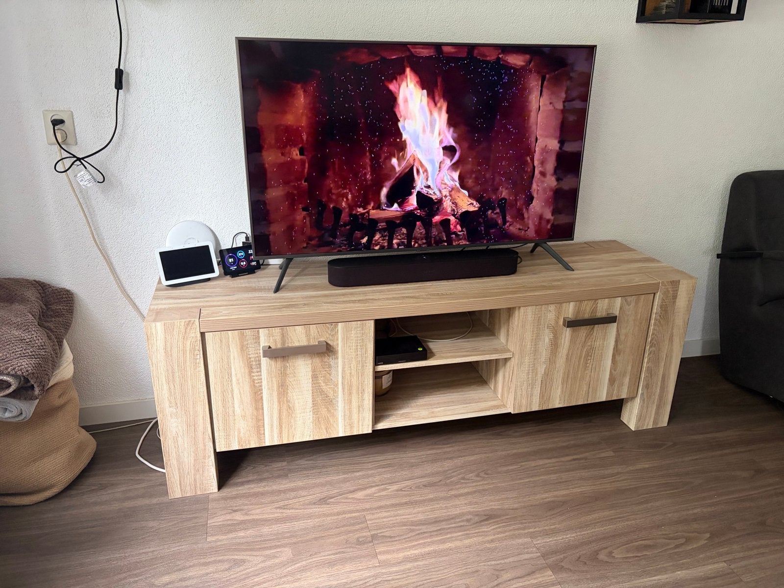 TV-meubel / Dressoir - Zo goed als nieuw, Gebruikt, 150 tot 200 cm, Ophalen of Verzenden, Minder dan 100 cm