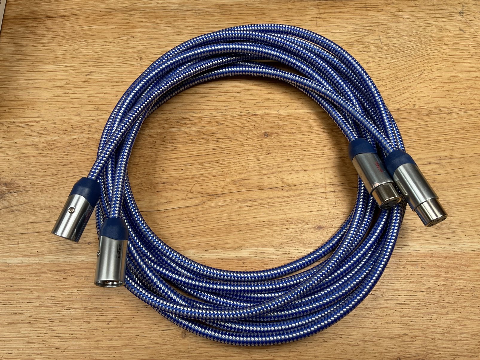 Inakustik gebalanceerde stereo audiokabel XLR 300cm met ovp, Ophalen of Verzenden, Gebruikt, 2 tot 5 meter, Interlink-kabel