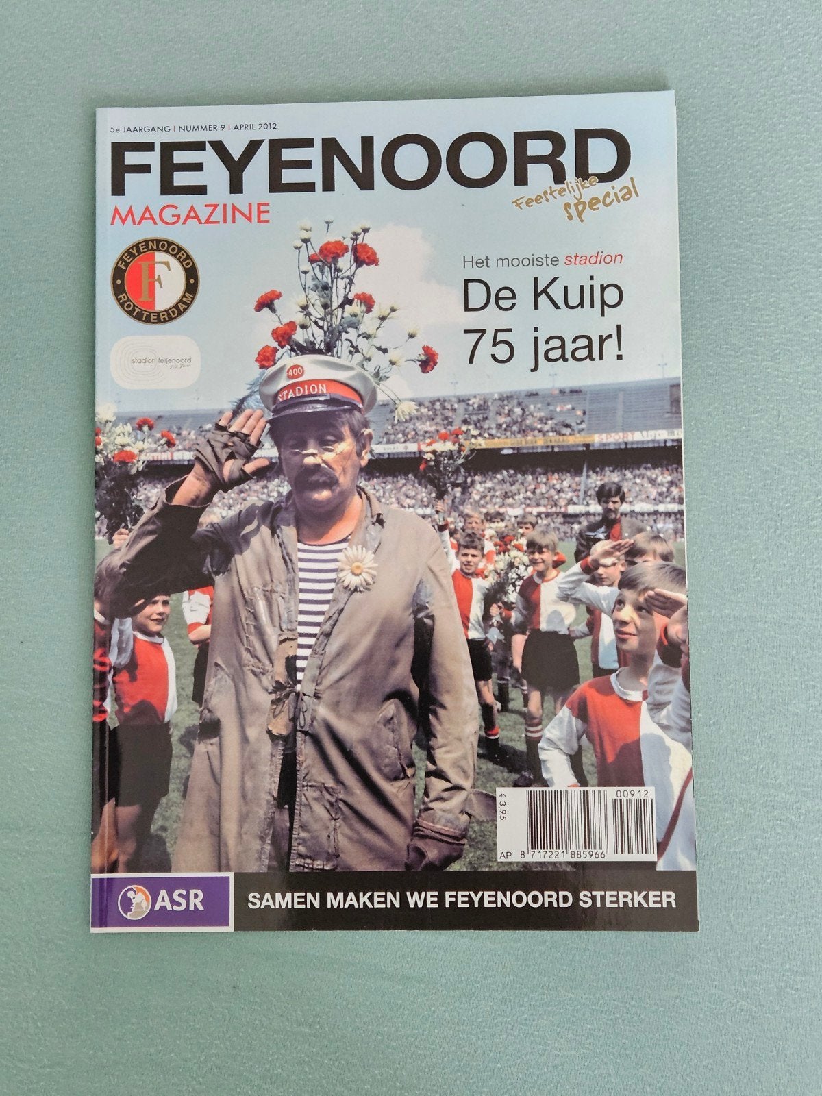 Feyenoord Magazine - De Kuip 75 jaar! (April 2012), Verzamelen, Ophalen of Verzenden, Zo goed als nieuw, Feyenoord, Boek of Tijdschrift