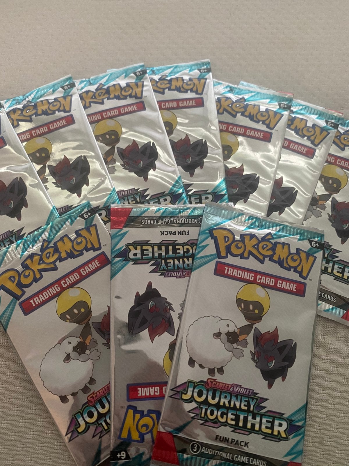 pokemon fun packs, Ophalen of Verzenden, Zo goed als nieuw