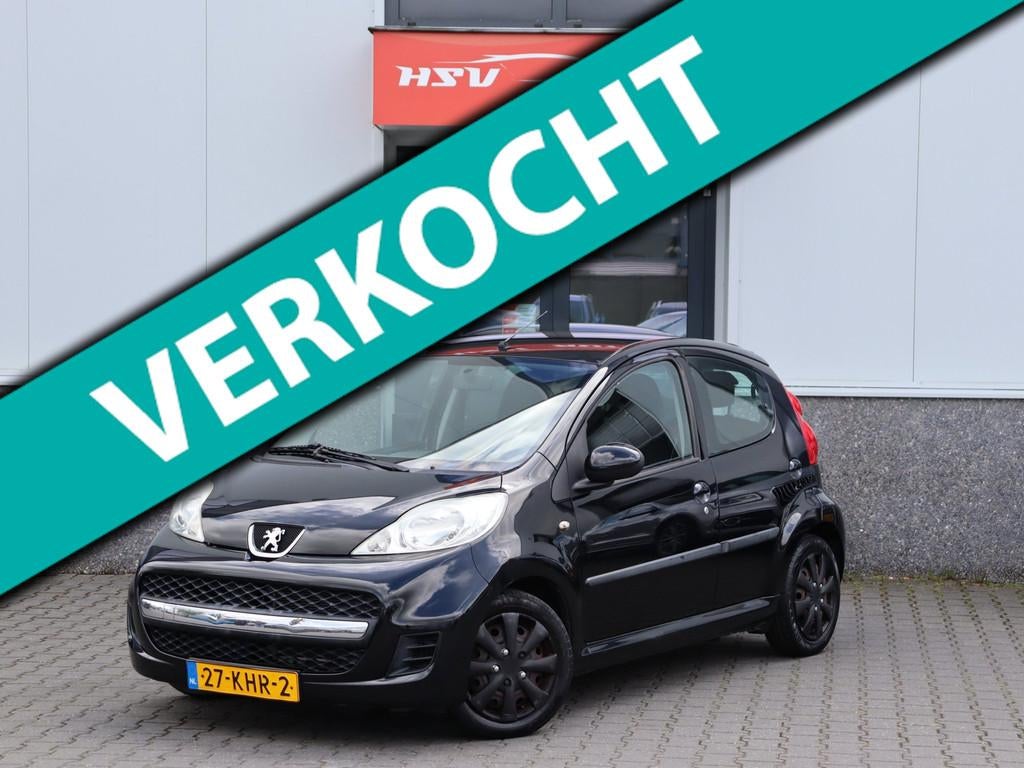 Peugeot 107 1.0-12V XS automaat airco 4-deurs org NL, Auto's, Peugeot, Gebruikt, 4 stoelen, Origineel Nederlands, Bedrijf