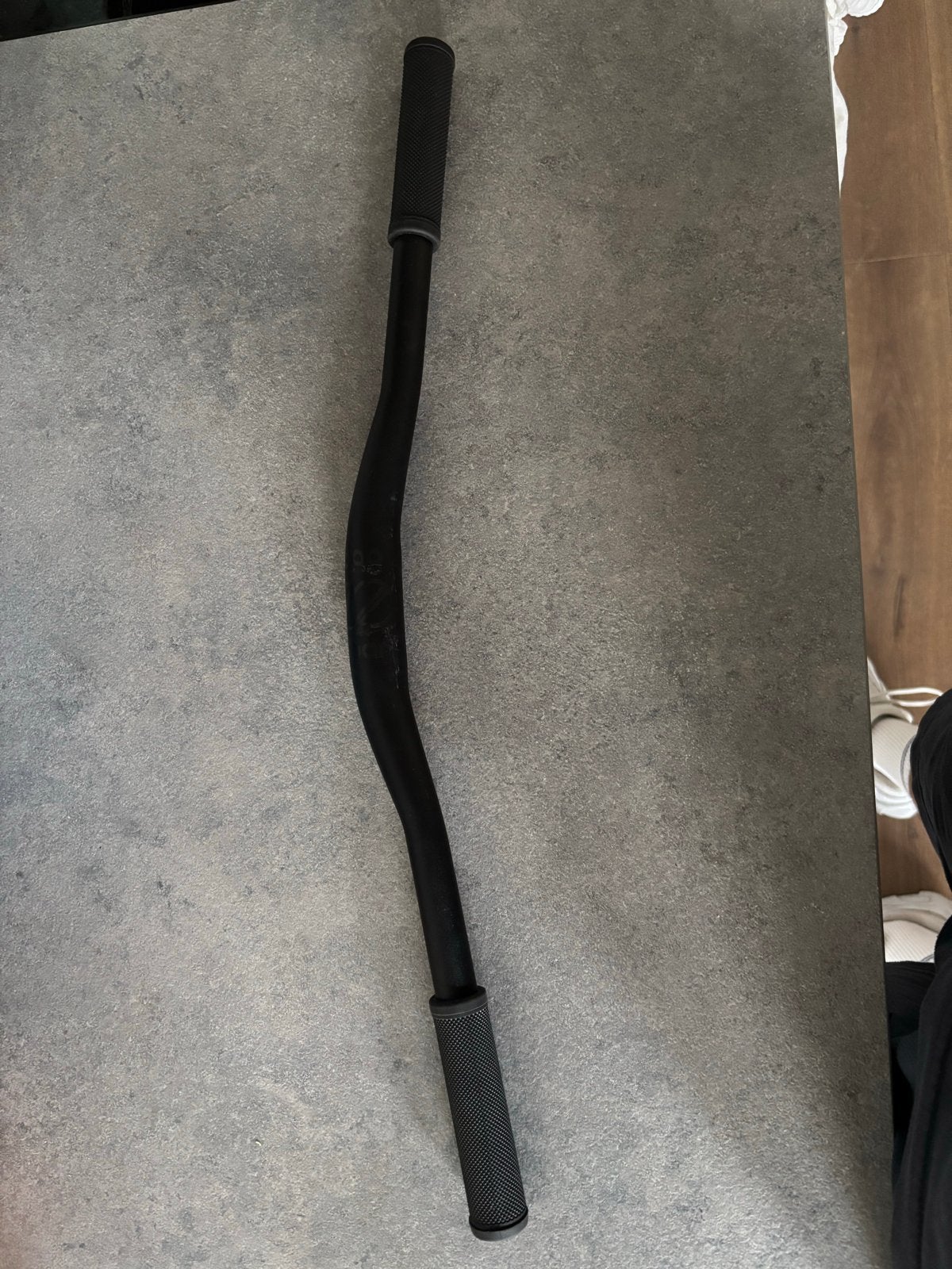 Gebogen fietsstuur met handvatten, Gebruikt, Stuur, Ophalen of Verzenden, Aluminium