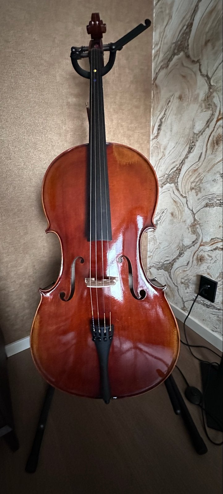 Prachtige 4/4 cello - Zo goed als nieuw, Muziek en Instrumenten, Ophalen, Zo goed als nieuw, 4/4-cello, Met koffer