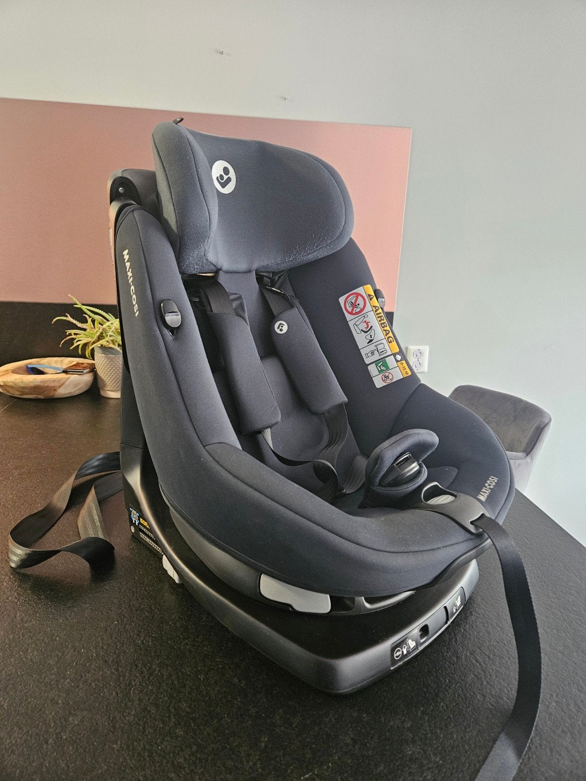 maxi-cosi axissfix i-size 360 draaibaar, Kinderen en Baby's, Autostoeltjes, Ophalen, Zo goed als nieuw, Maxi-Cosi, Isofix