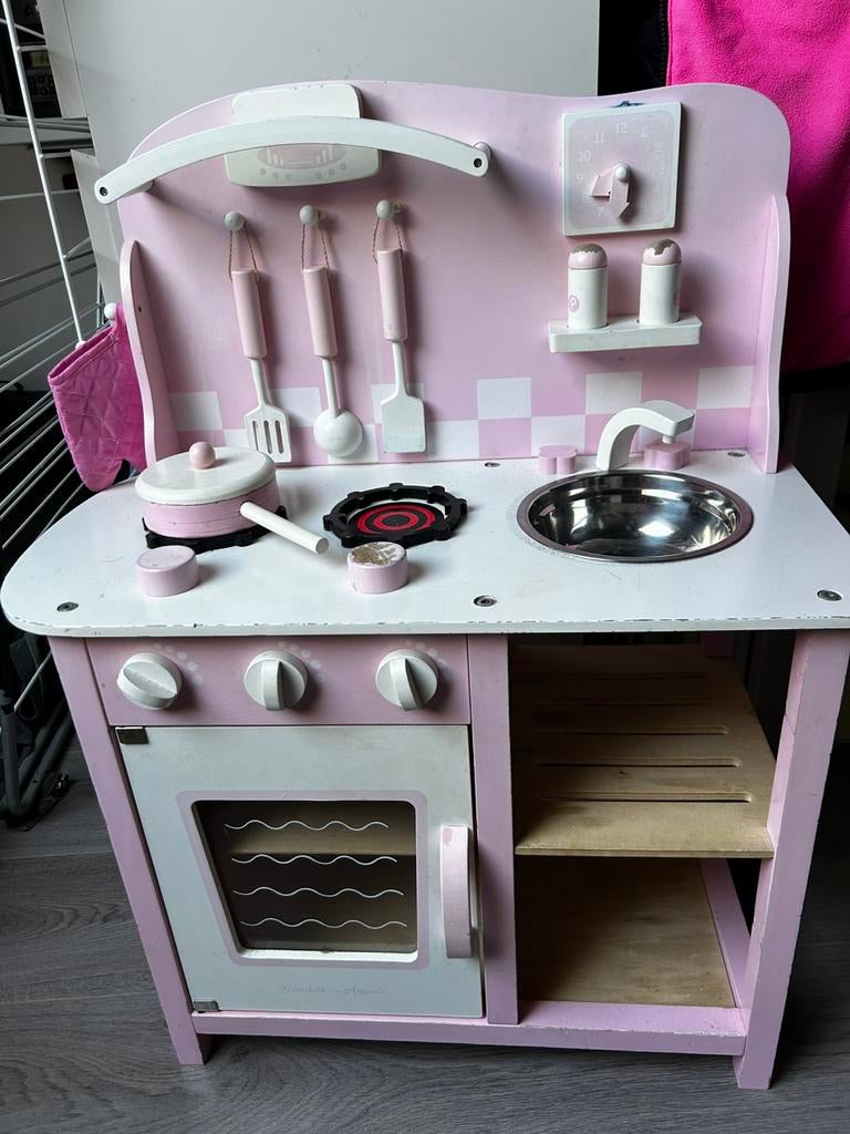 Keuken voor spelen, Ophalen, Gebruikt