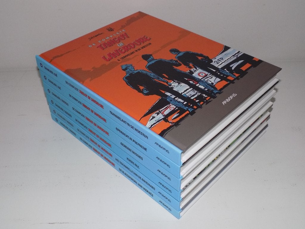 Tanguy en Laverdure ~ Complete serie Integrale HC' 1 t/m 6, Complete serie of reeks, Ophalen of Verzenden, Zo goed als nieuw