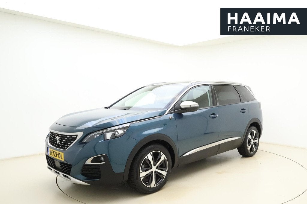 Peugeot 5008 1.2 PureTech Crossway Leer/Alcantara l 360 came, Gebruikt, Euro 6, 1199 cc, 7 stoelen