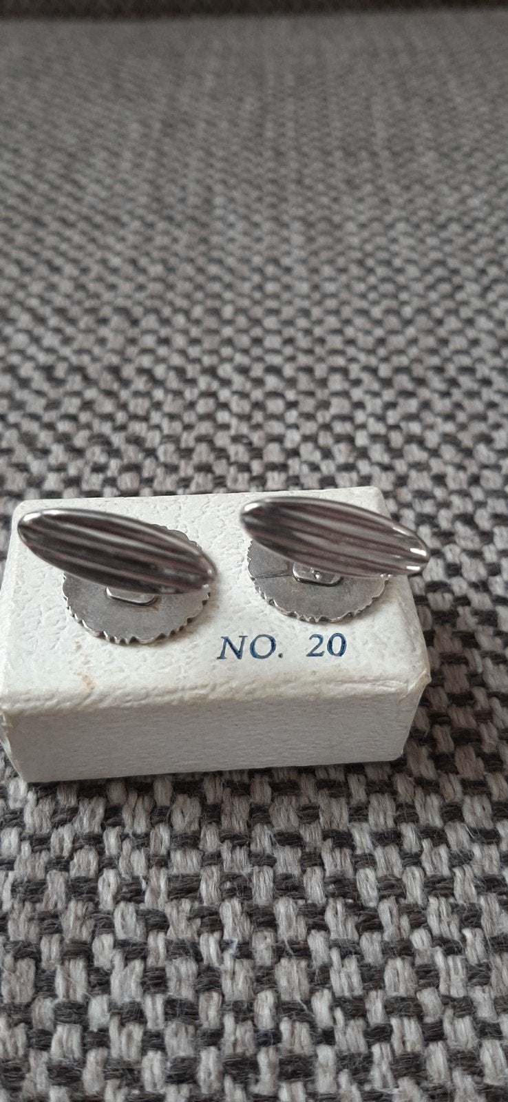 Vintage DOS Manchetknopen 1901-1961, Ophalen of Verzenden, Gebruikt, Overige materialen