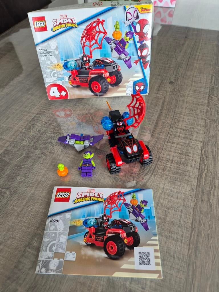 Lego marvel Spidey amazing friends - 10781, Lego, Ophalen of Verzenden, Zo goed als nieuw, Compleet