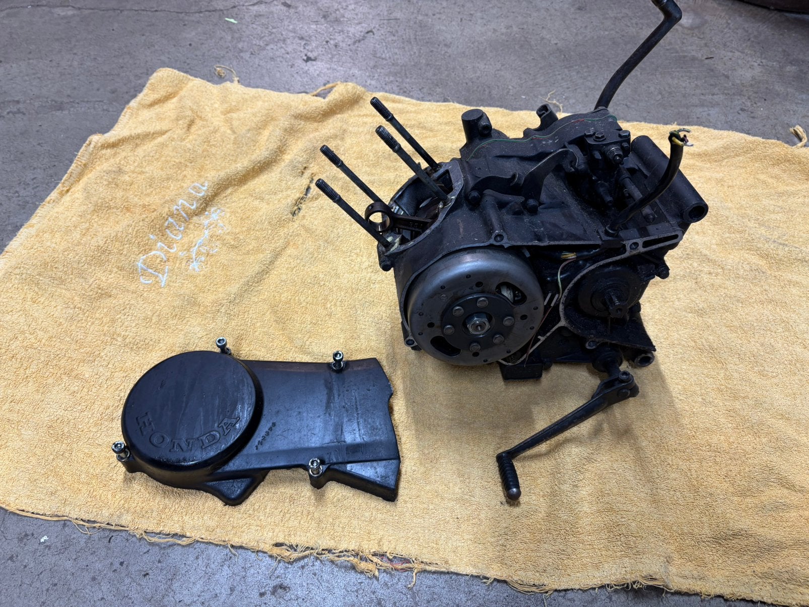 Honda mt80 cc blok hd02e-501, Ophalen, Gebruikt, Blok