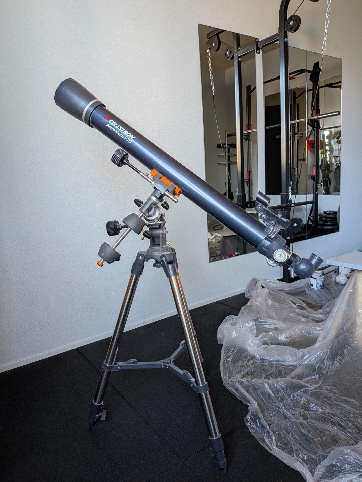 Celestron AstroMaster 70 - Sterrenkijker voor beginners, Ophalen, Gebruikt, Lenzentelescoop (refractor), Met statief