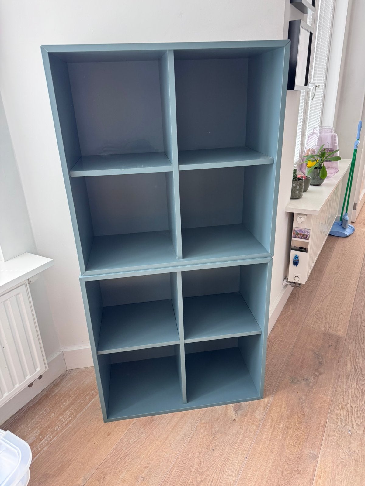 Ikea Eket 2 kastjes van 4 aaneengesloten stuks, Ophalen, Gebruikt