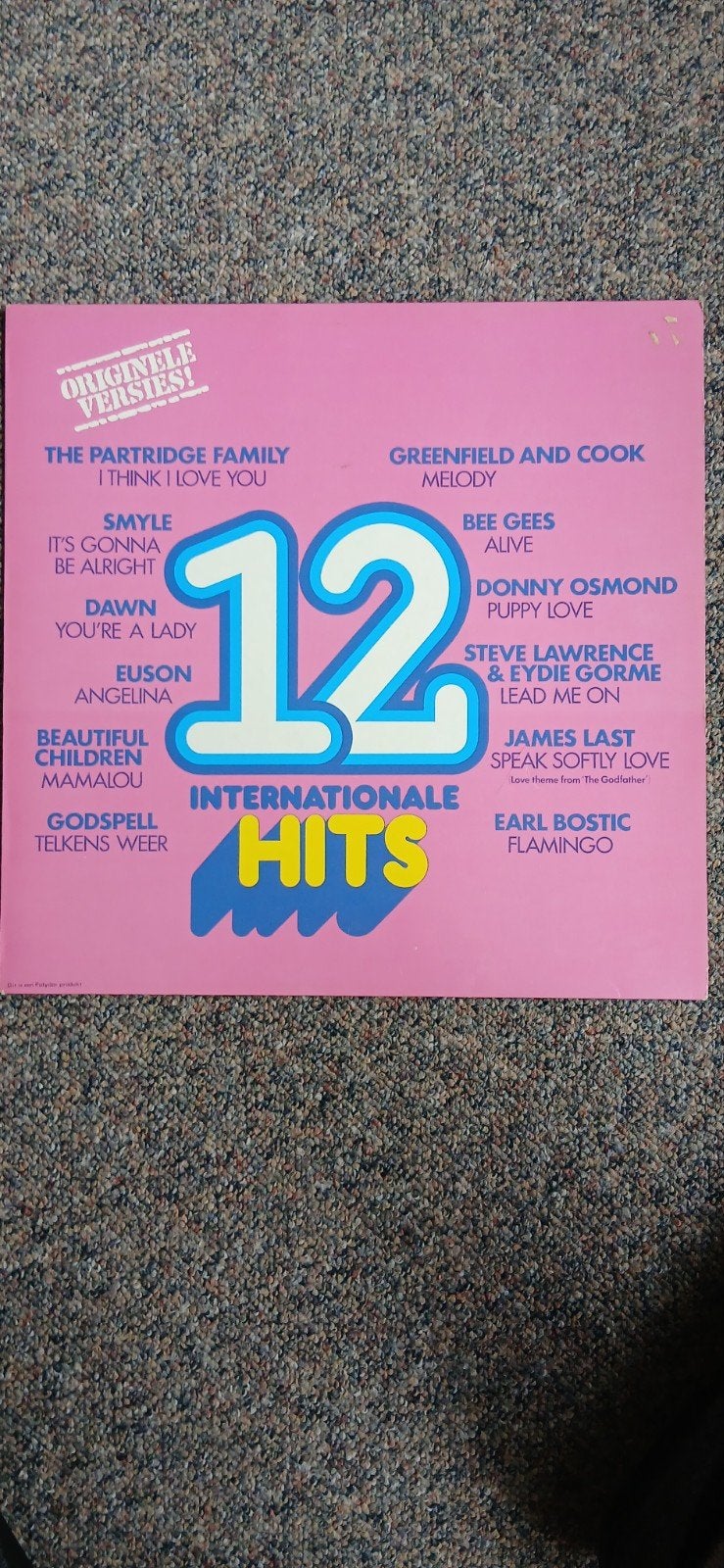 12 Internationale Hits - Diverse Artiesten LP, Ophalen, LP, Gebruikt, Pop
