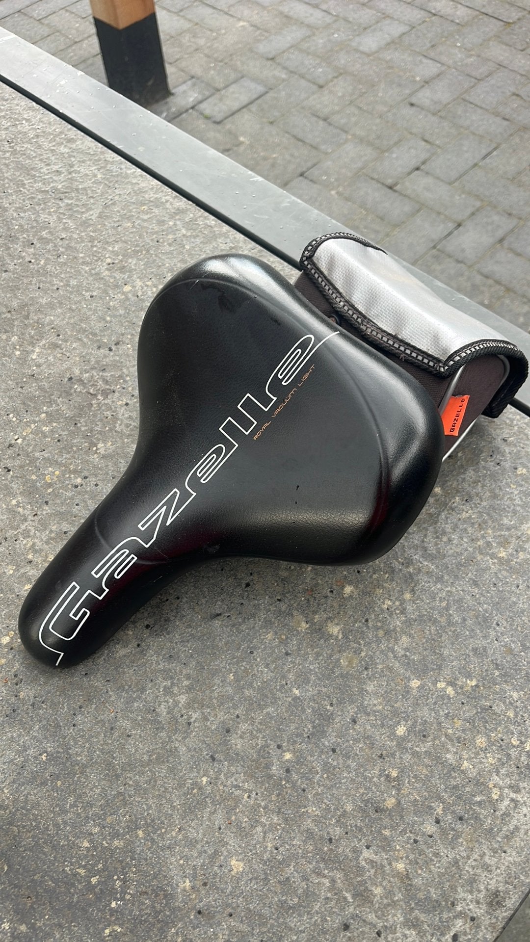 Gazelle fietszadel orgineel, Ophalen of Verzenden, Zo goed als nieuw, Zadel