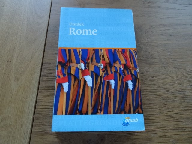 anwb Ontdek reisgids ROME / gids met losse plattegrond, Europa, Ophalen of Verzenden, Zo goed als nieuw, Reisgids of -boek