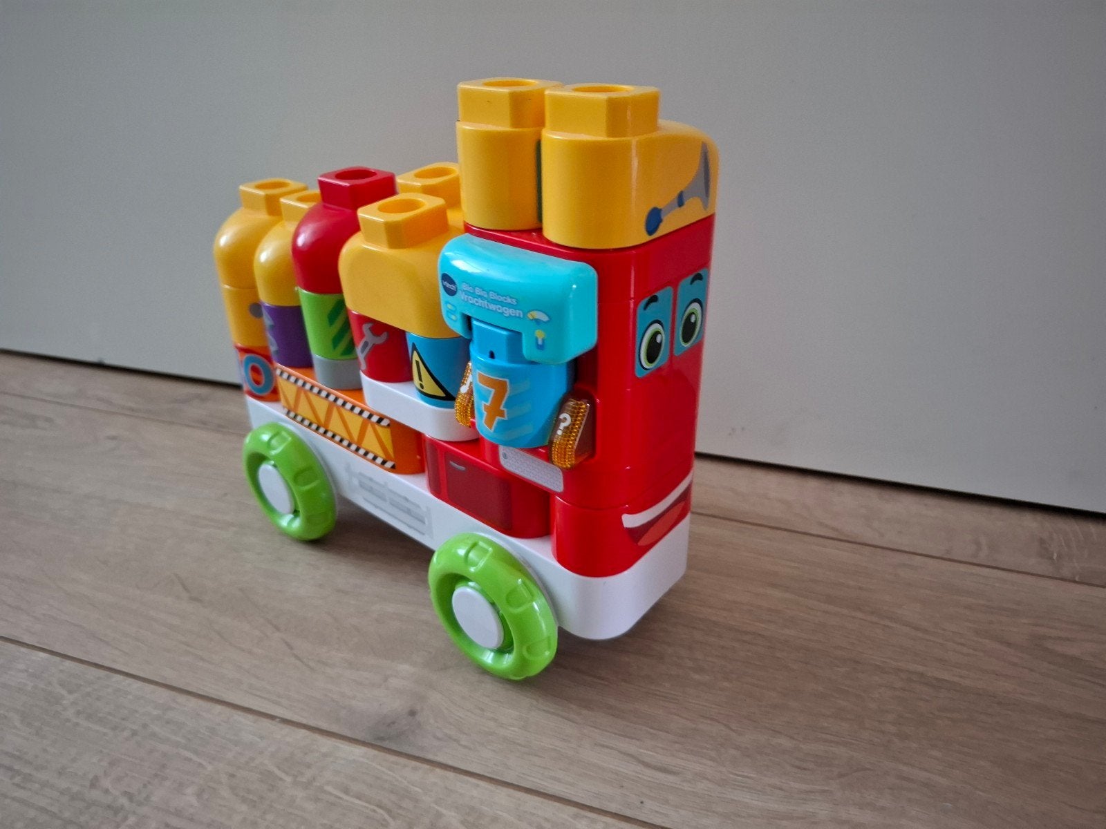 Vtech blabla blocks vrachtwagen, Ophalen of Verzenden, Zo goed als nieuw, 2 tot 4 jaar