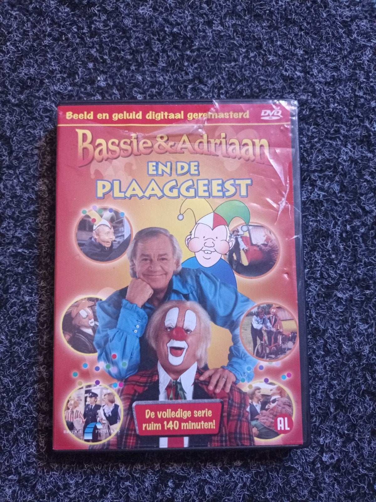 Bassie & Adriaan en de Plaaggeest DVD, Gebruikt, Alle leeftijden, Nederlands, Tv-serie