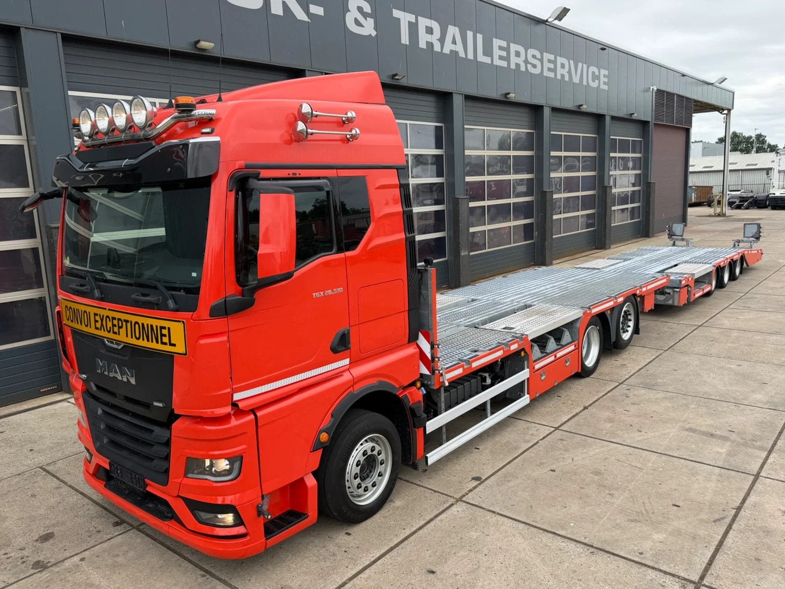 MAN TGX 26.510 AGRILINER PRO-2022 -214k km+HANGER (bj 2022), Automaat, Euro 6, Bedrijf, Diesel