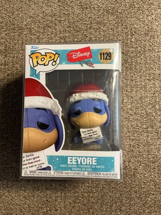 Funko Pop! Disney Eeyore Kersteditie #1129, Ophalen of Verzenden, Nieuw