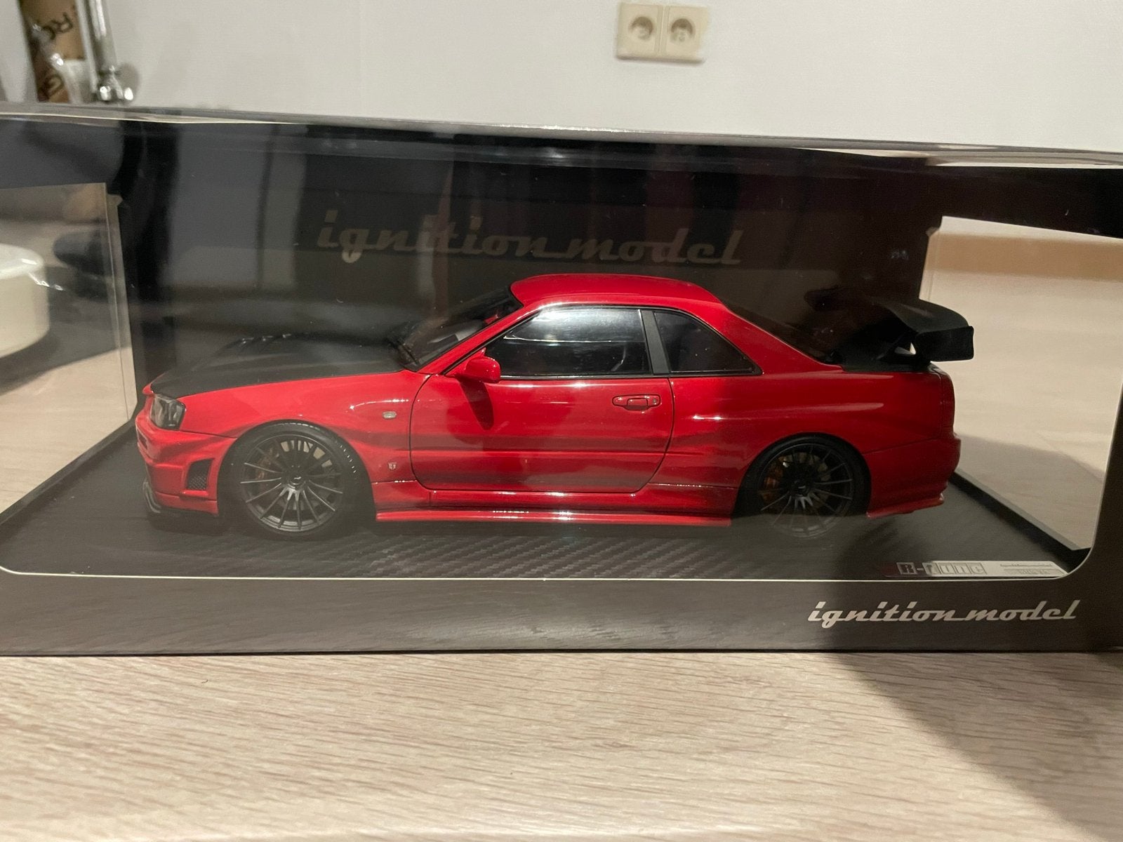 Ignition r34, Ophalen, Auto
