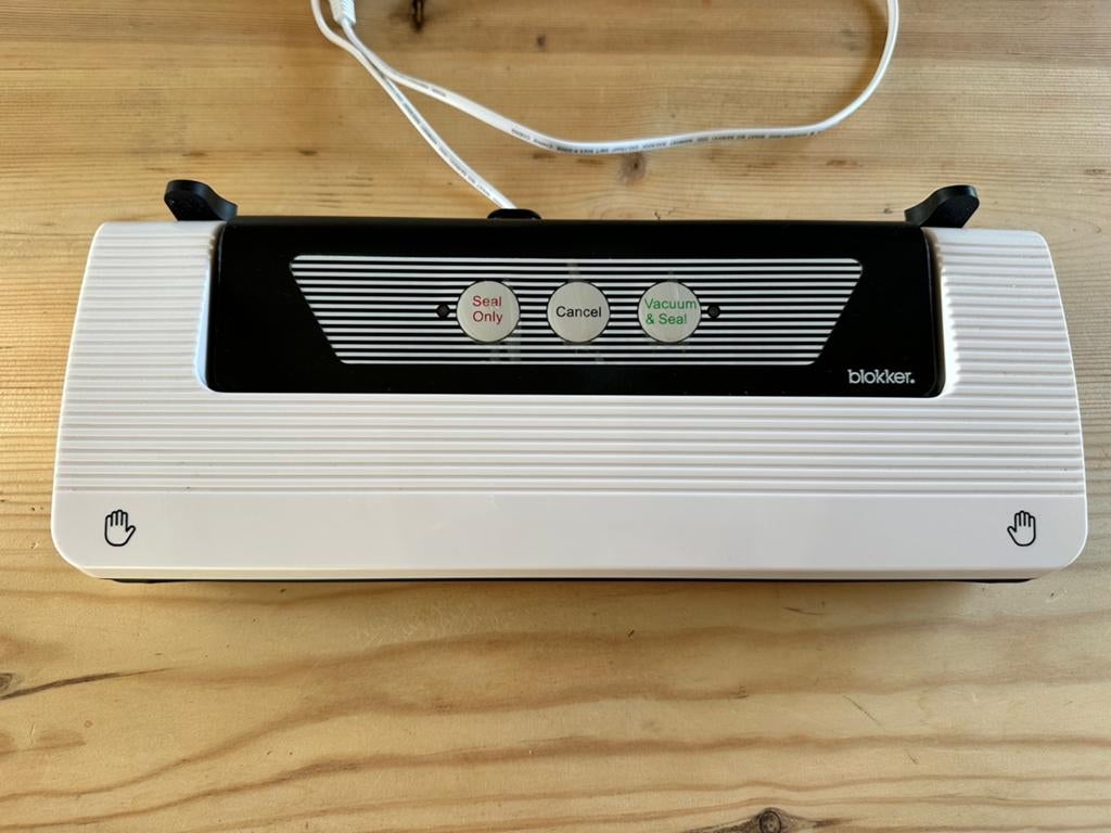 Blokker vacuüm machine BL- 28001 met voorraad rollen plastic, Huis en Inrichting, Overige typen, Kunststof, Ophalen of Verzenden