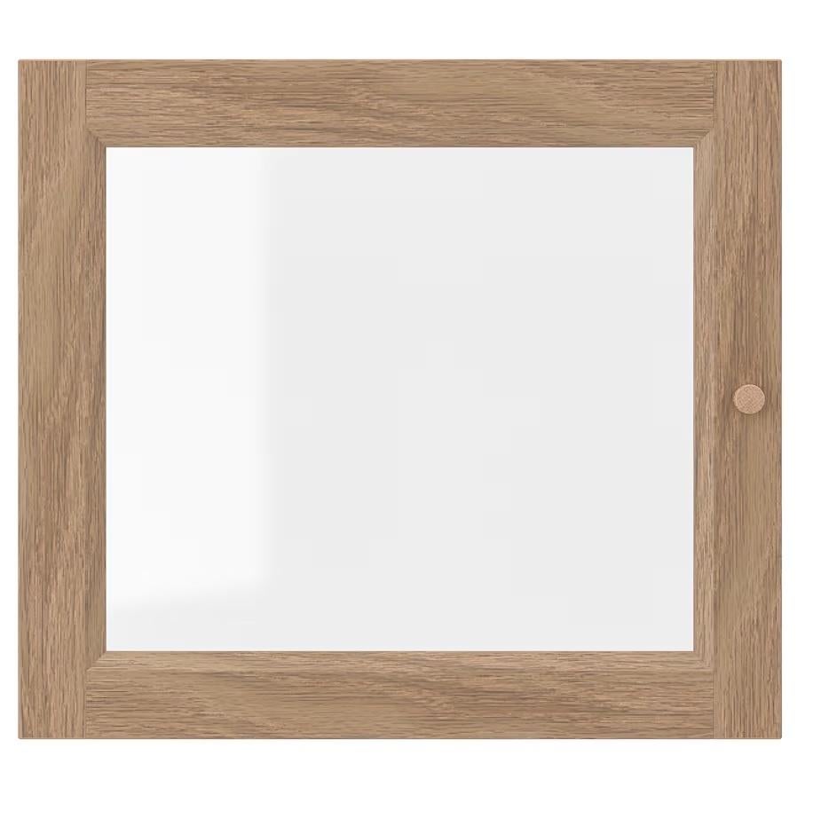 Billy / Oxberg vitrinedeurtjes IKEA., Ophalen, Minder dan 50 cm, Glas, Zo goed als nieuw
