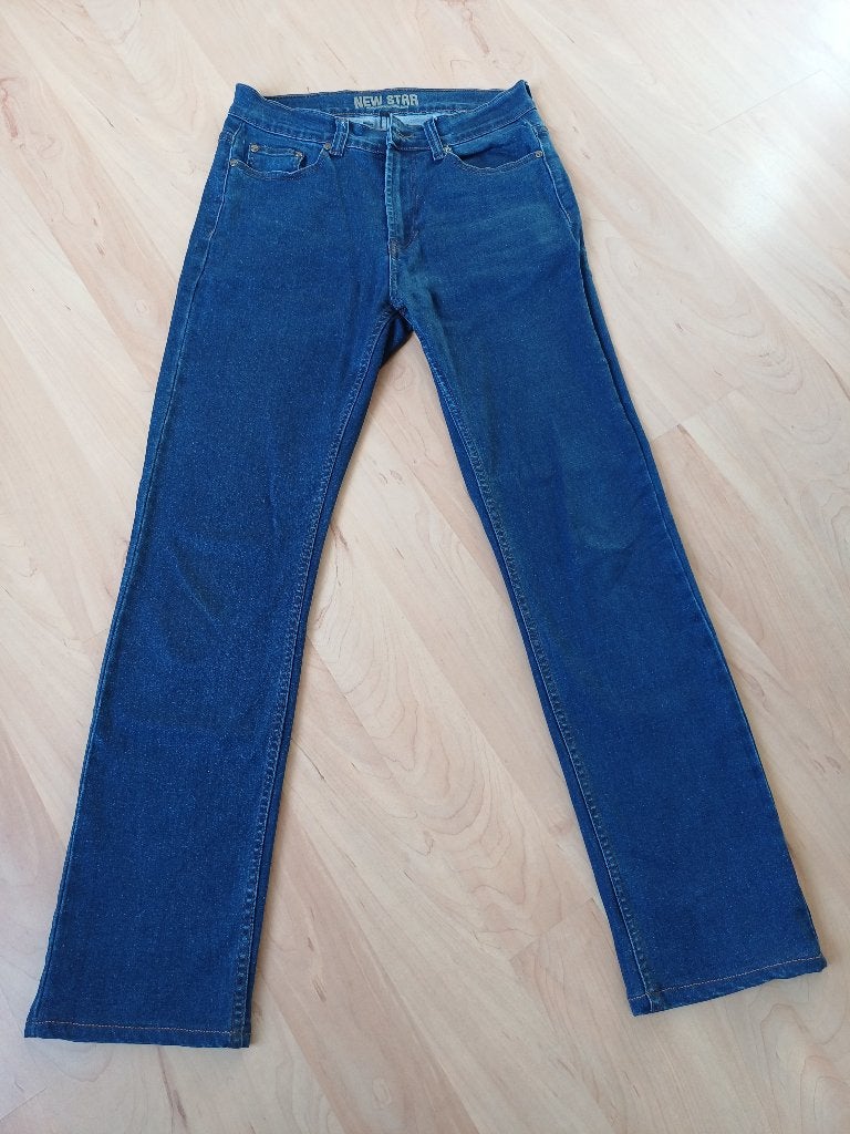 Mooie heren jeans, Ophalen, Blauw, W32 (confectie 46) of kleiner, Zo goed als nieuw