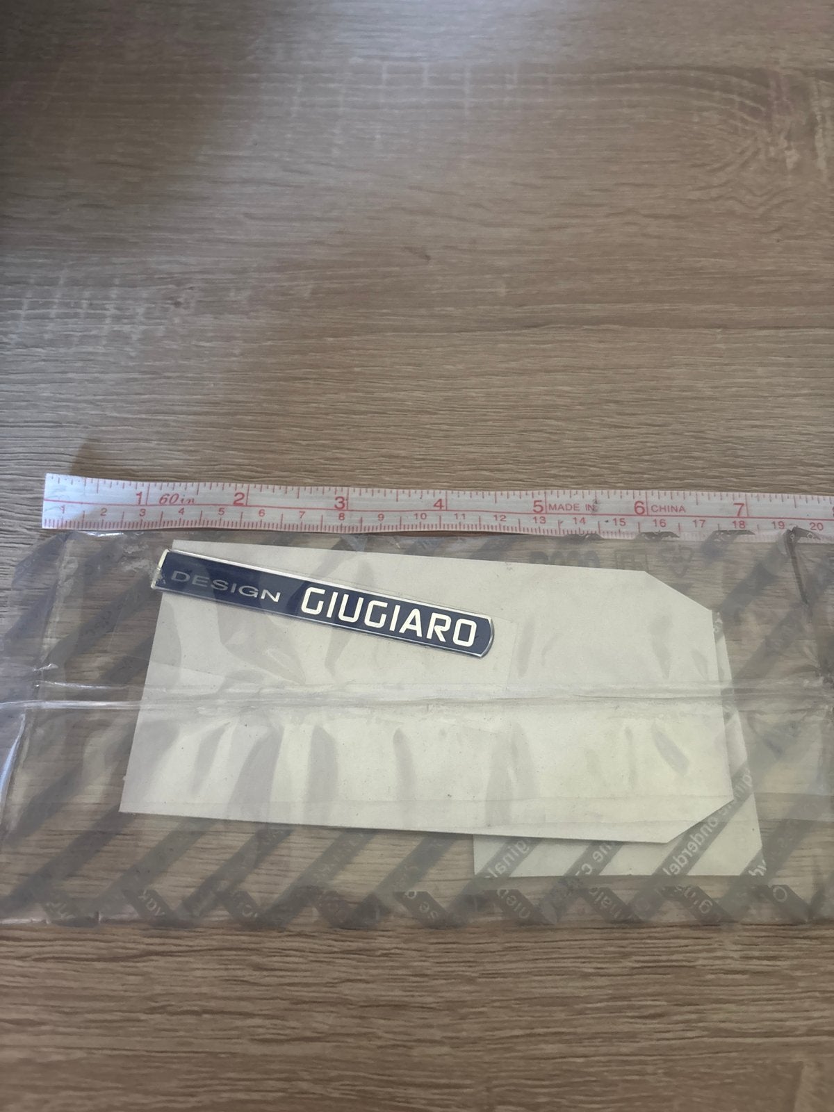 Design Giugiaro logo nieuw, Ophalen of Verzenden, Nieuw