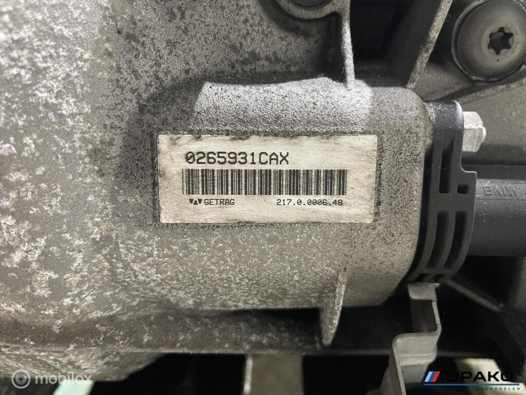 Versnellingsbak  BMW 1 / 3 serie e8x e9x N46 | 2170000648, Gebruikt, Einsteinlaan 5, Rijswijk, Ophalen of Verzenden, Info@bmw.com