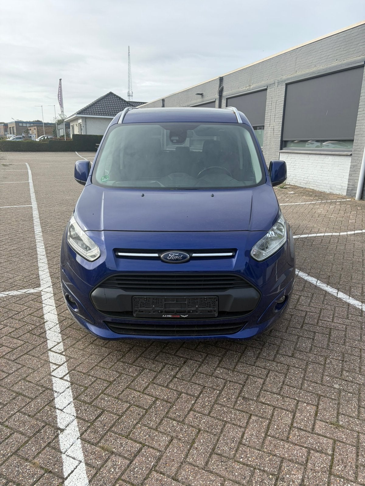 Ford tourneo connect, Auto's, Voorwielaandrijving, Stof, Overige carrosserieën, Blauw