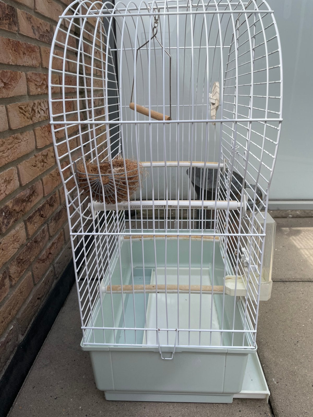 Vogel kooi, Ophalen, Zo goed als nieuw, Metaal, Vogelkooi