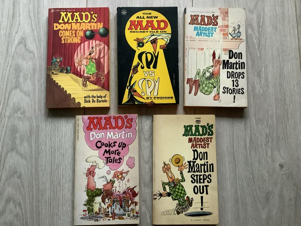 MAD's Don Martin Stripboeken Collectie - 5 Stuks, Boeken, Stripboeken, Meerdere stripboeken, Ophalen of Verzenden, Gelezen