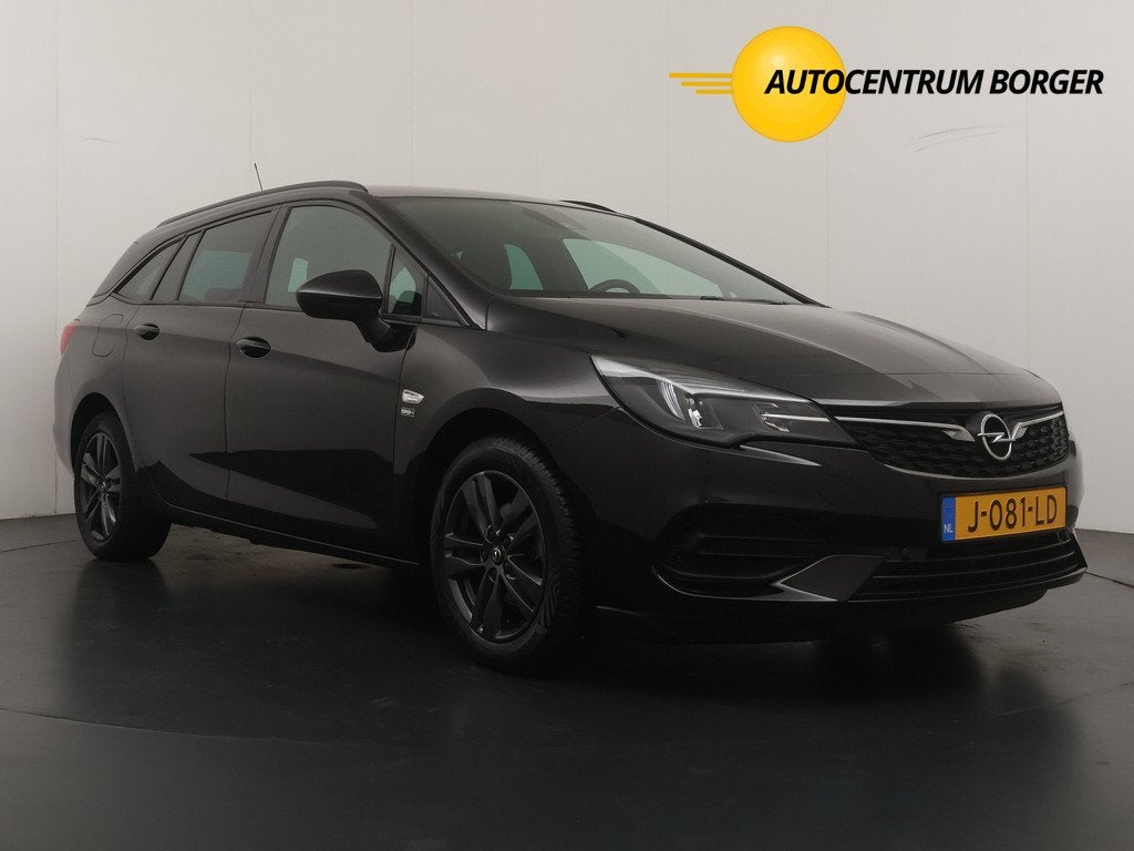 Opel Astra Sports Tourer 1.2 130PK Black Edition 2020 navi/1, Auto's, Opel, Bedrijf, Te koop, Astra, ABS, Airbags, Airconditioning