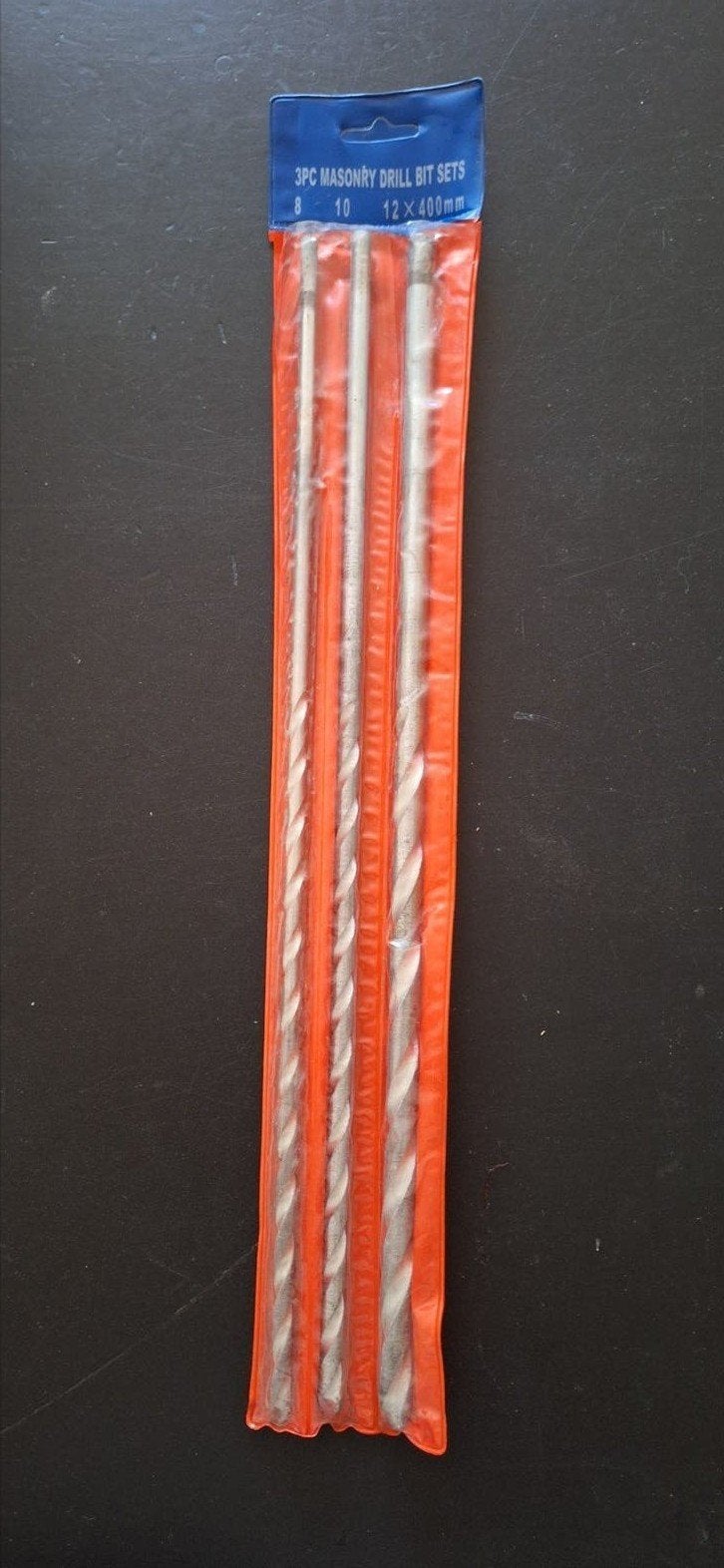 3x Steenboren 40 cm lang Steen Boren Boor, Ophalen of Verzenden, Zo goed als nieuw
