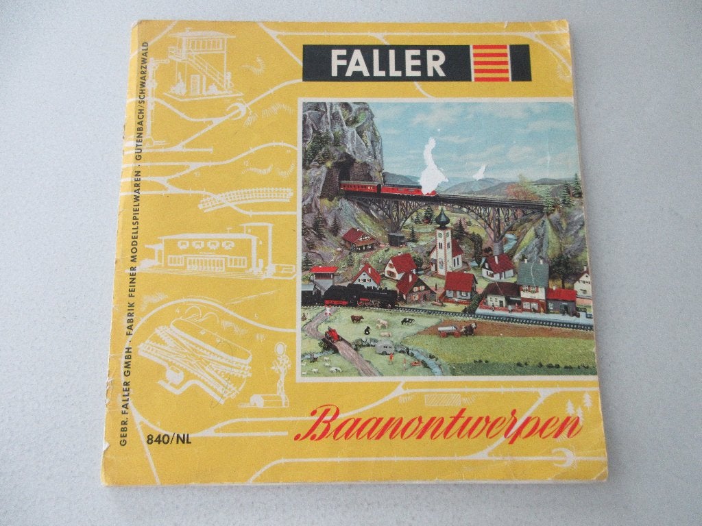 Faller voorbeeldenboek van baanontwerpen (840/NL), Hobby en Vrije tijd, Overige merken, Gebruikt, Gelijkstroom of Wisselstroom