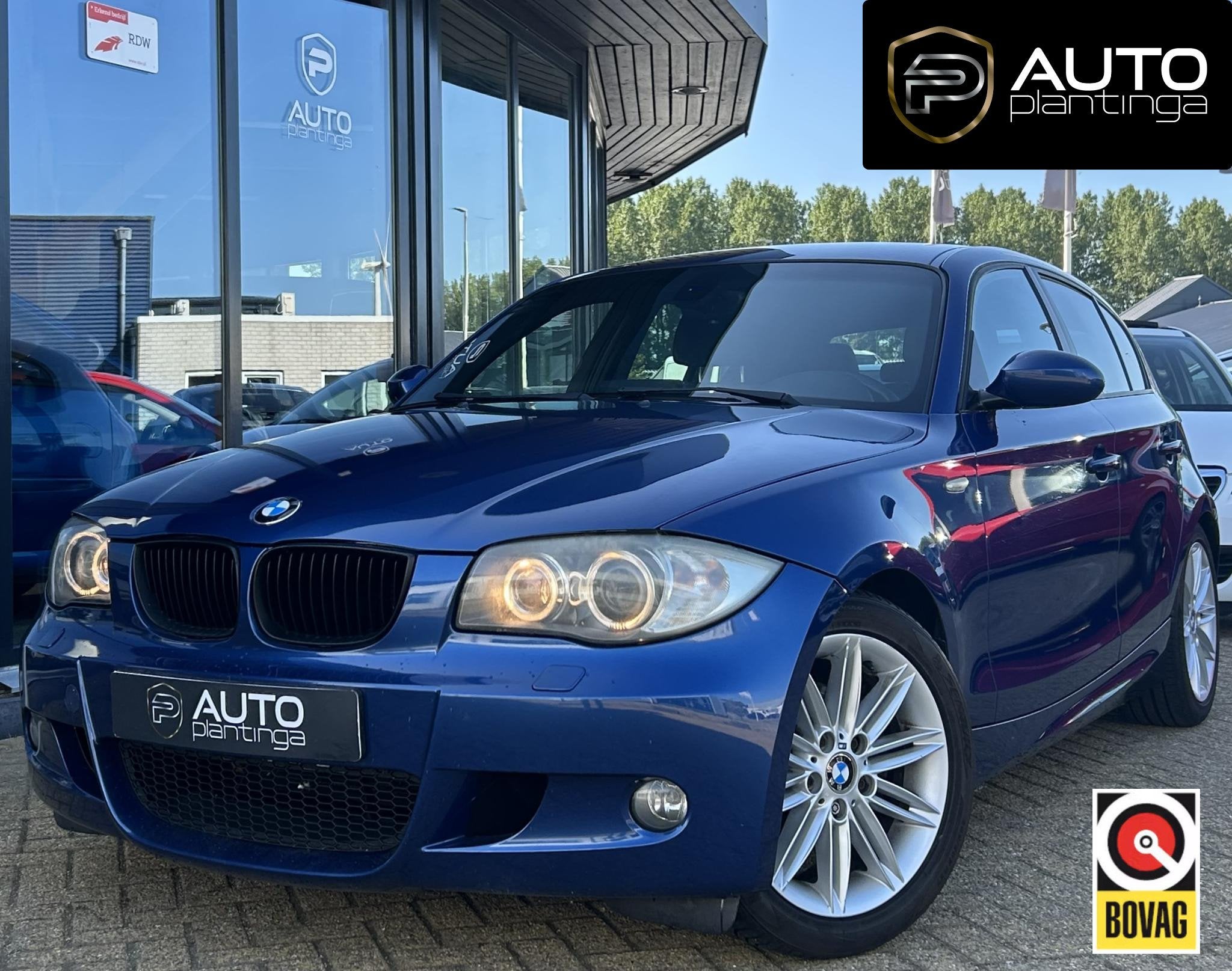 BMW 1-serie 118i Inruilkoopje zo meenemen | Motorlampje Bran, Auto's, 1-Serie, Euro 5, Zwart, Blauw