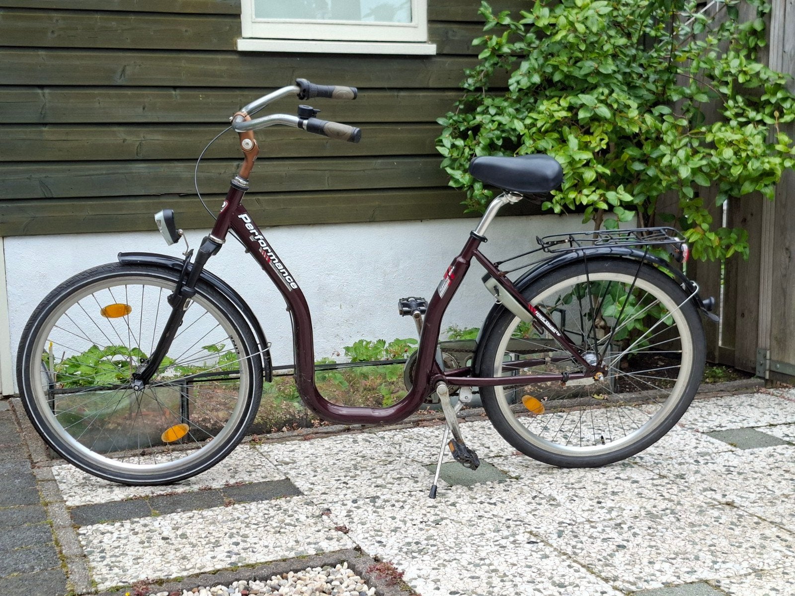 damesfiets extra lage instap 26' 3 versnellingen, Terugtraprem, Gebruikt, Versnellingen, Minder dan 47 cm