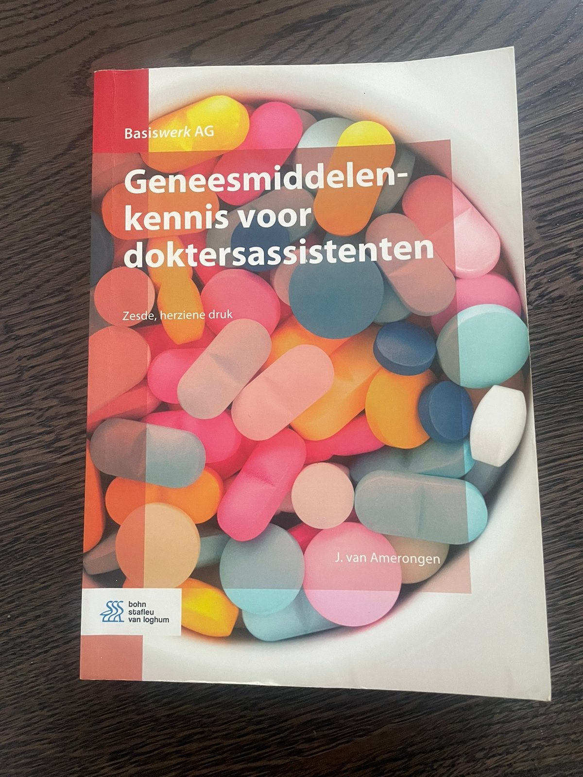 Geneesmiddelenkennis voor doktersassistenten, Ophalen of Verzenden, Zo goed als nieuw, J. van Amerongen