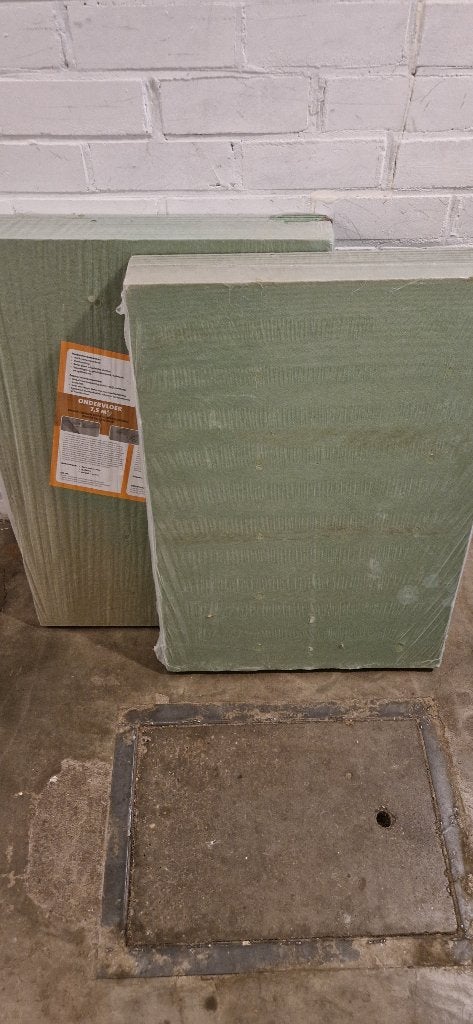 Ondervloer 15m2, Overige materialen, Nieuw, 15 m² of meer, Vloerisolatie