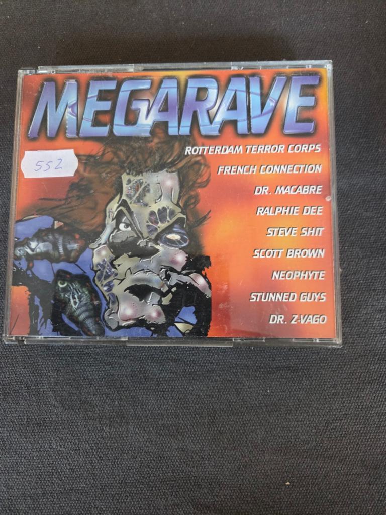Megarave CD - Rotterdam Terror Corps, Neophyte, Stunned Guys, Ophalen of Verzenden, Gebruikt