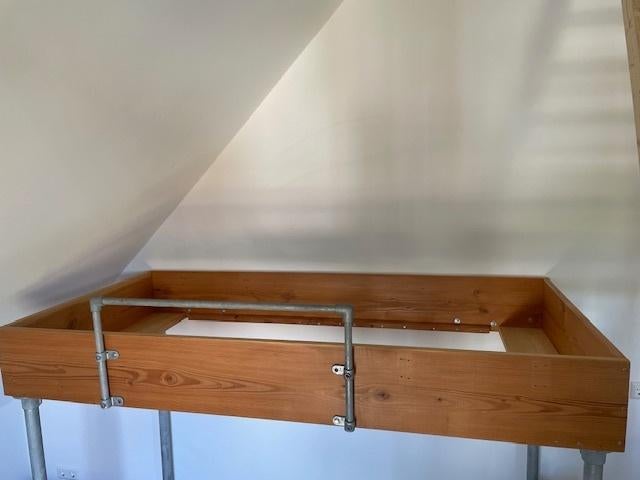 Hoogslaper, Ophalen, Gebruikt, Eenpersoons, Minder dan 160 cm